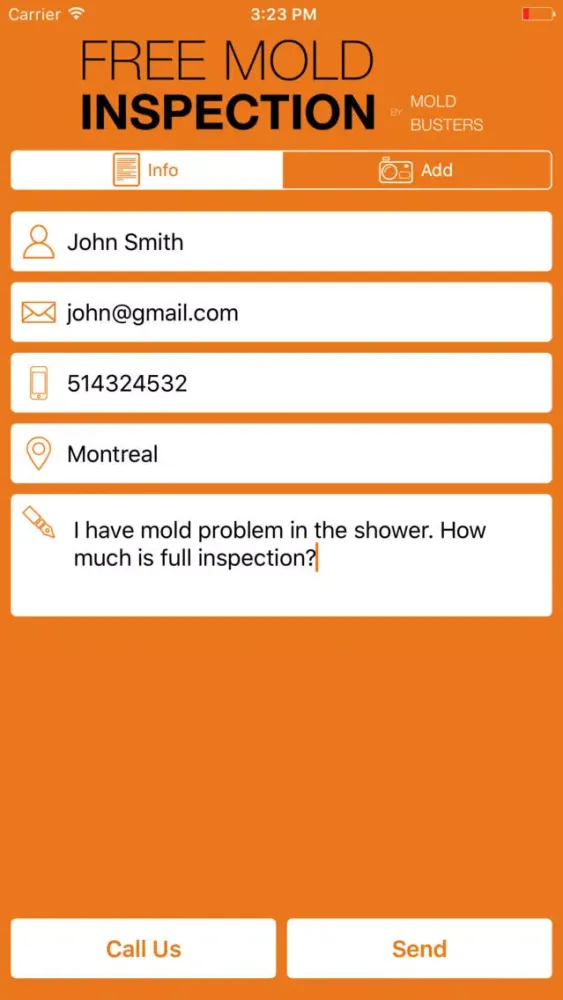 Mold Inspection سکرین شاٹس