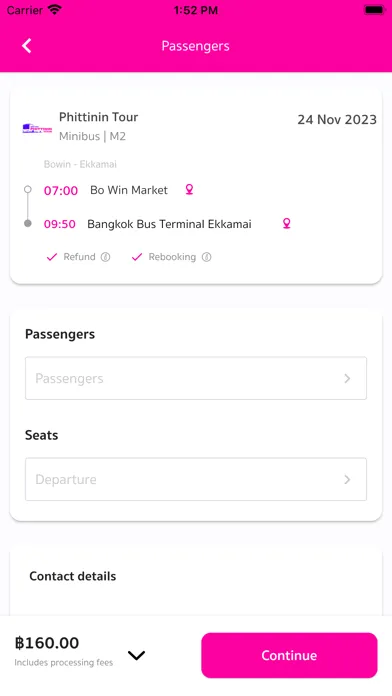 Ảnh chụp màn hình của Phittinin Tour