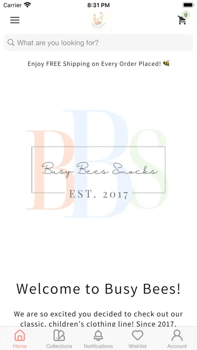 Tangkapan skrin Busy Bees Smocks! LLC