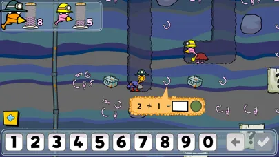 Miner Birds - Addition and Subtraction 스크린샷