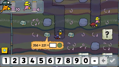 Miner Birds - Addition and Subtraction 스크린샷