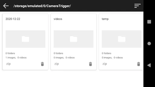 Camera Trigger (Motion and Sou Screenshots