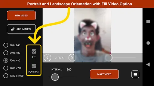 Images To Video (Time Lapse) Screenshots