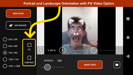 Images To Video (Time Lapse) Screenshots