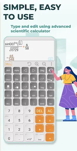HiEdu Scientific Calculator Screenshots