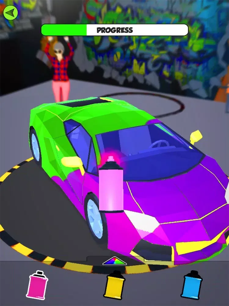 Capturas de pantalla de Paint My Car iPad 