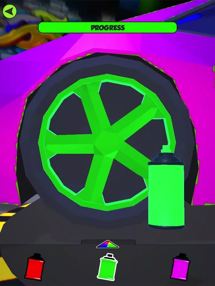 Capturas de pantalla de Paint My Car iPad 