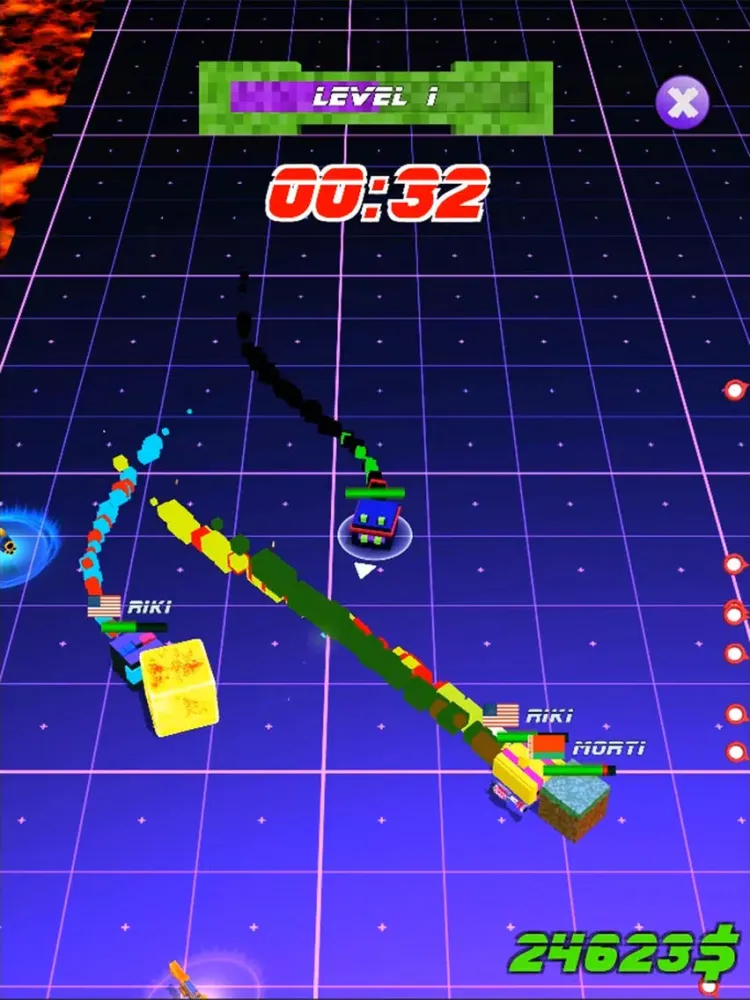 Capturas de pantalla de Cube Wars Battle Arena iPad 