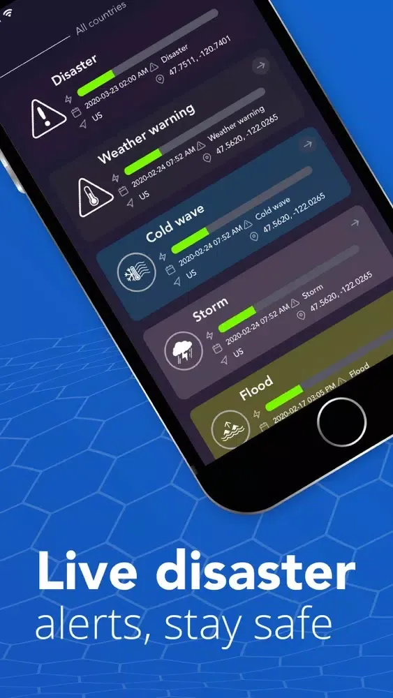 Weather app Screenshots