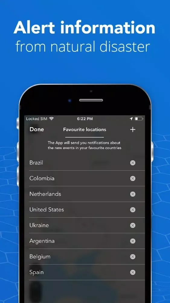 Weather app Screenshots