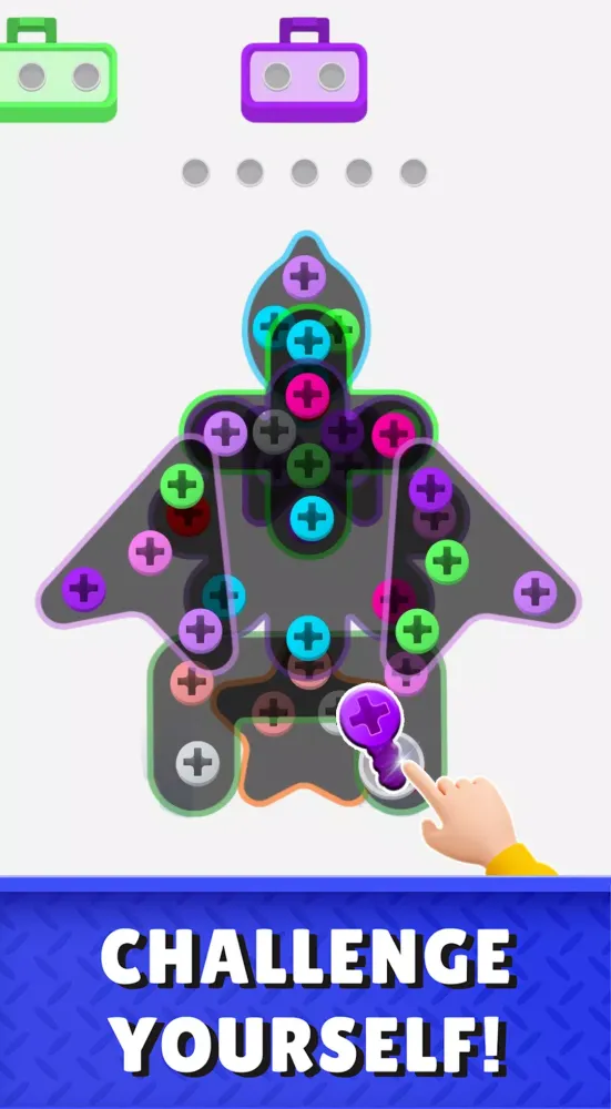 Screw Sort Puzzle: Color Match Screenshots