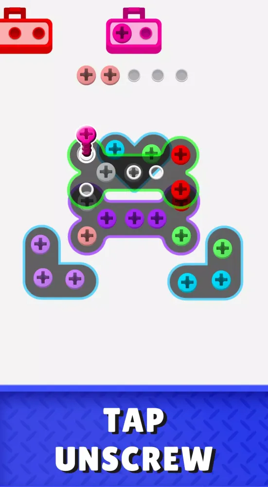 Screw Sort Puzzle: Color Match Screenshots