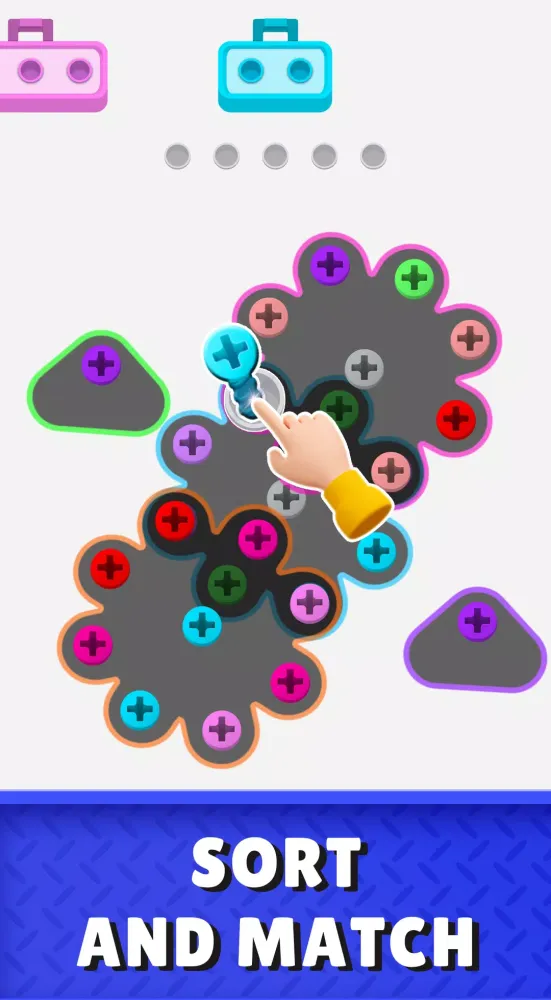 Screw Sort Puzzle: Color Match Screenshots