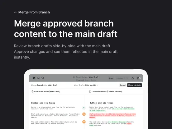 ButterDocs iPad Screenshots