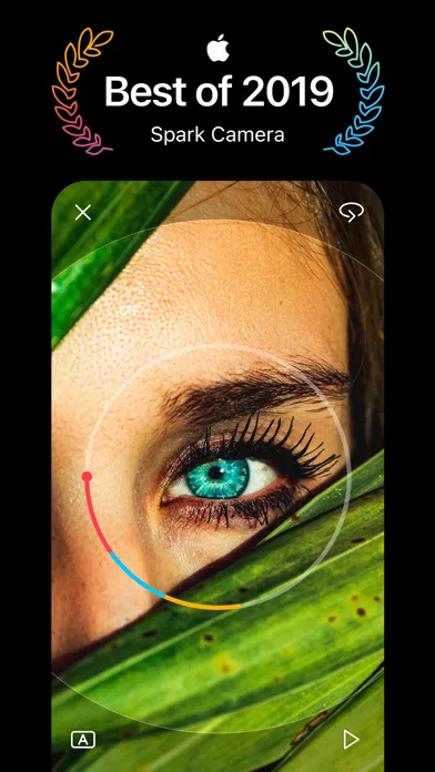 Tangkapan layar Spark Camera & Video Editor