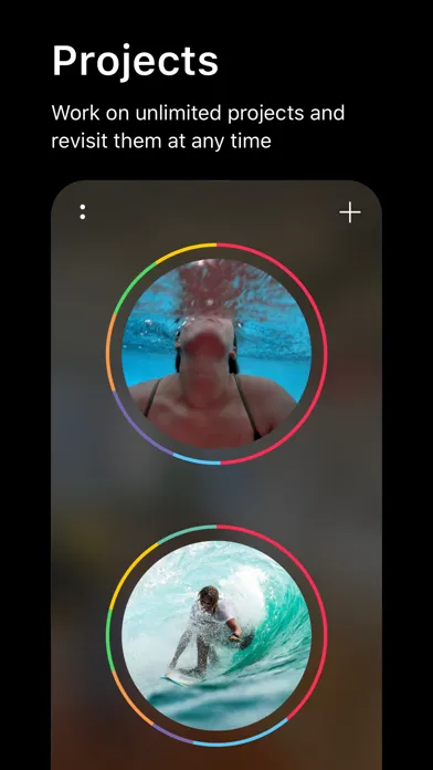 Tangkapan layar Spark Camera & Video Editor