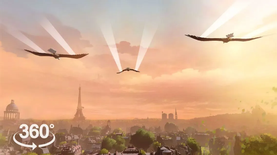 Captures d'écran de VR Flight Pro - Flying and Diving In The Sky