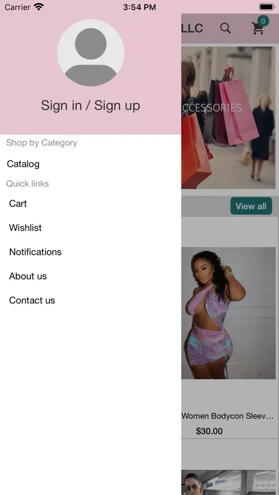 Captures d'écran de Butterfly Boutique LLC