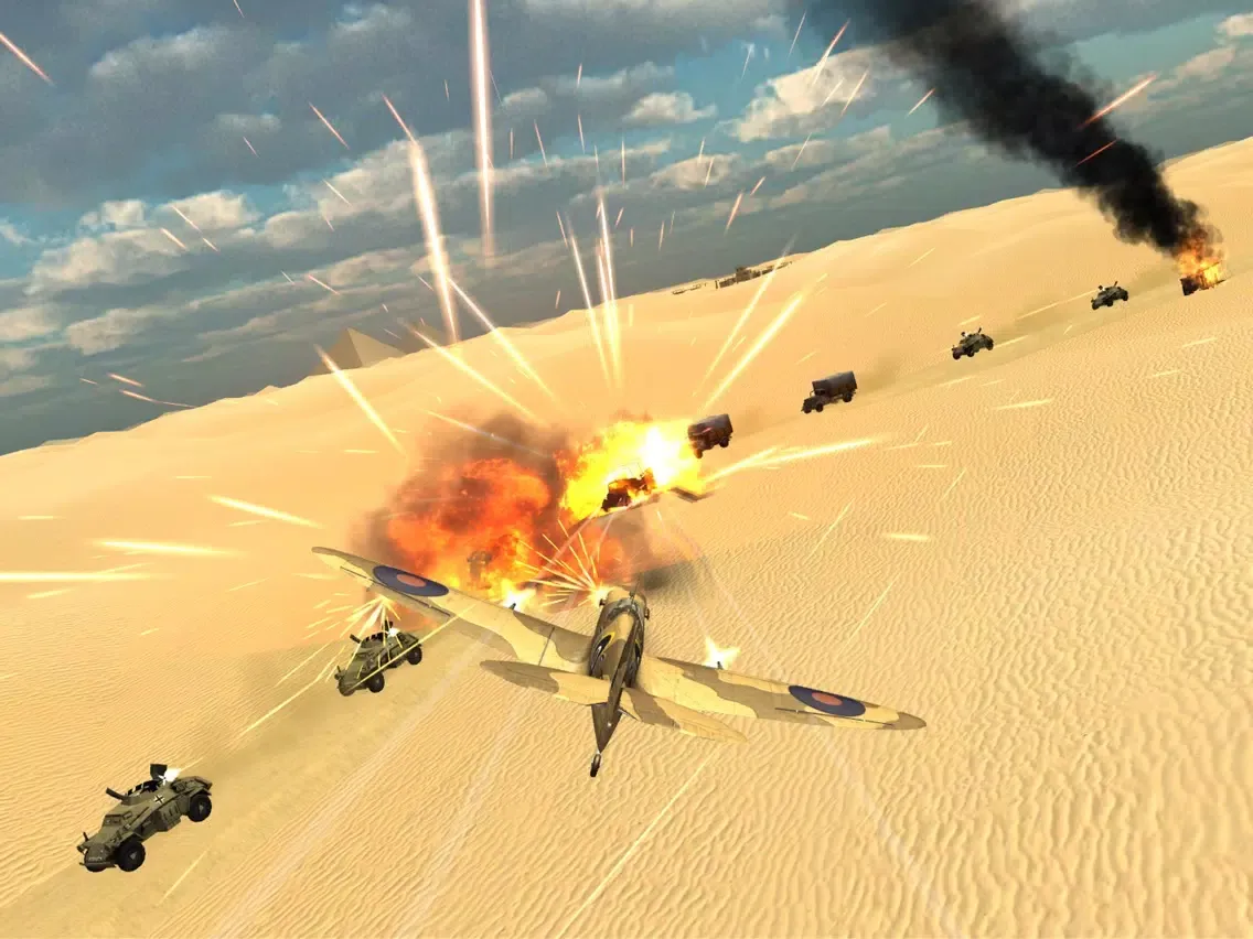 World of Iron Birds - Warplanes HD iPad  স্ক্রিনশট