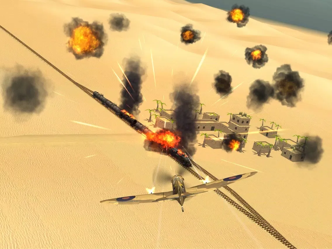 World of Iron Birds - Warplanes HD iPad  স্ক্রিনশট