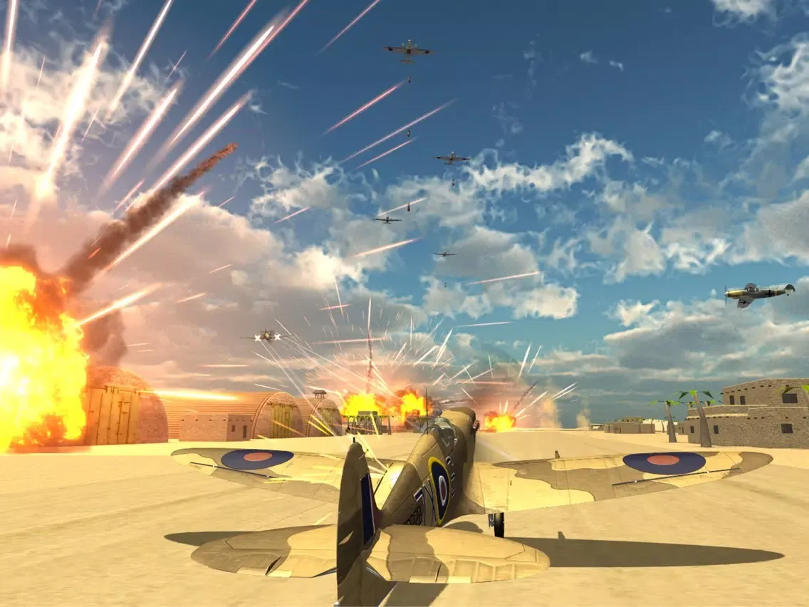 World of Iron Birds - Warplanes HD iPad  স্ক্রিনশট