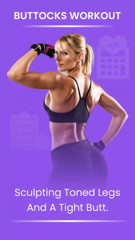 Captures d'écran de Buttocks Workouts for Women