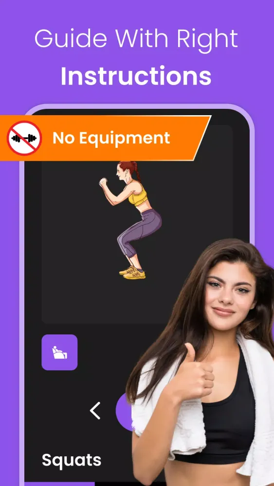 Captures d'écran de Buttocks Workouts for Women