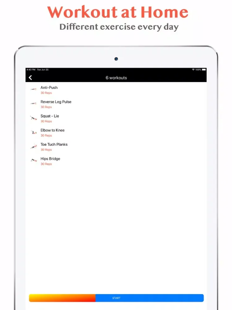 Buttocks Workout - Hips, Booty iPad Screenshots