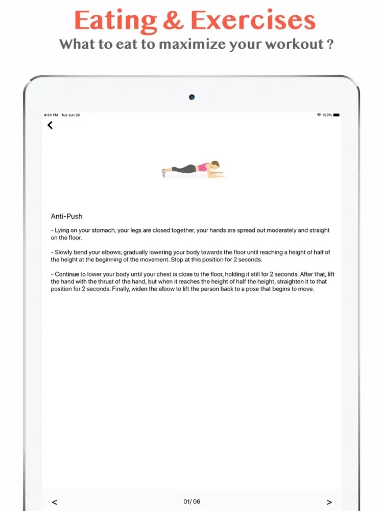 Buttocks Workout - Hips, Booty iPad Screenshots