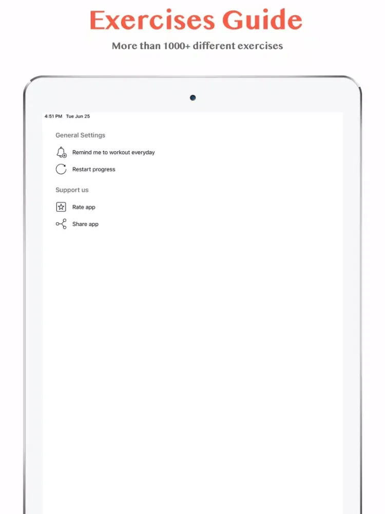 Buttocks Workout - Hips, Booty iPad Screenshots