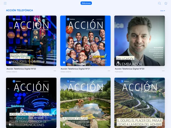 Скриншоты Acción Telefónica iPad 