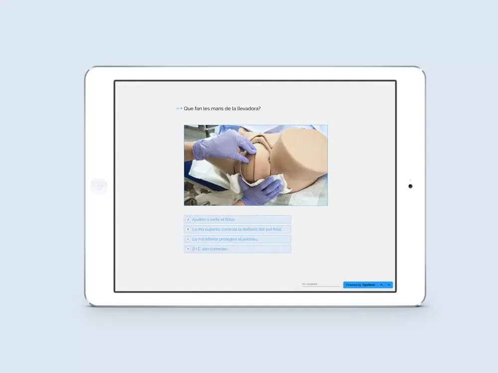 Zrzuty ekranu MIC learning UdG iPad 