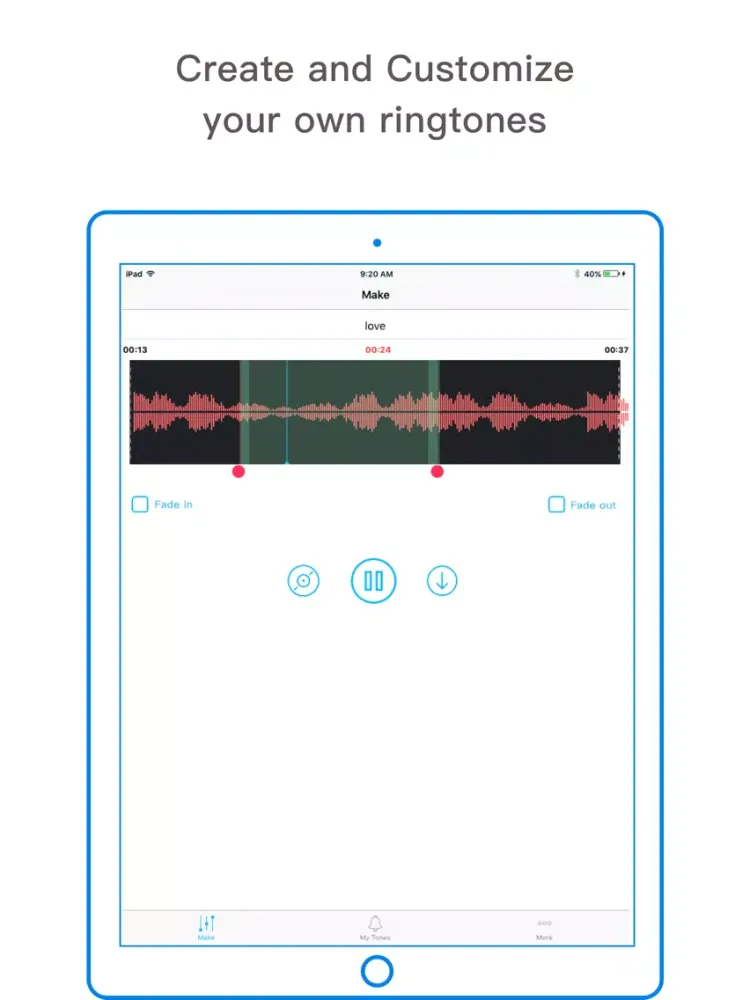 Free Ringtones - Music Ringtone Maker & Ring Tones iPad  Ekran Görüntüleri