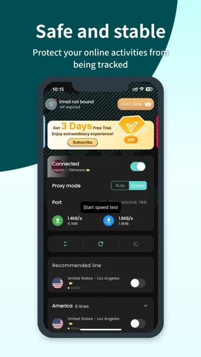 SuperSurf VPN -Fast & Safe VPN Ekran Görüntüleri