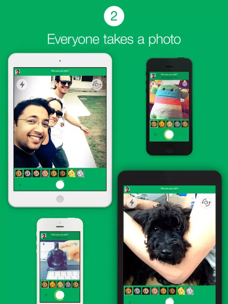 Capturas de tela do KlikToo : Real-Time Photo Sharing with Friends iPad 