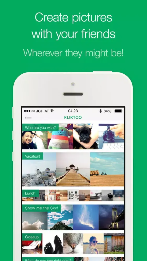 Capturas de tela do KlikToo : Real-Time Photo Sharing with Friends