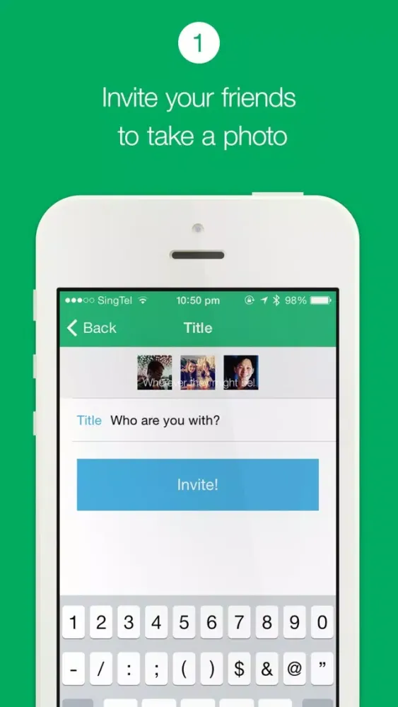 Capturas de tela do KlikToo : Real-Time Photo Sharing with Friends