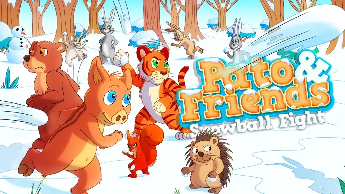 Pato & Friends Snowball Fight Screenshots
