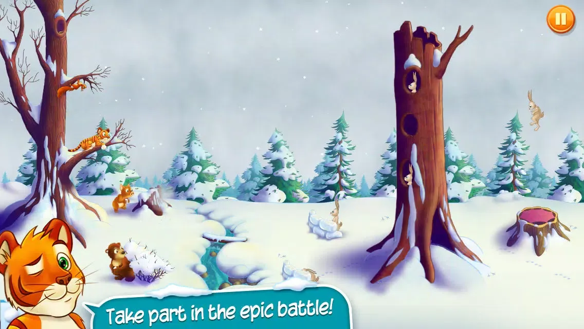 Pato & Friends Snowball Fight Screenshots