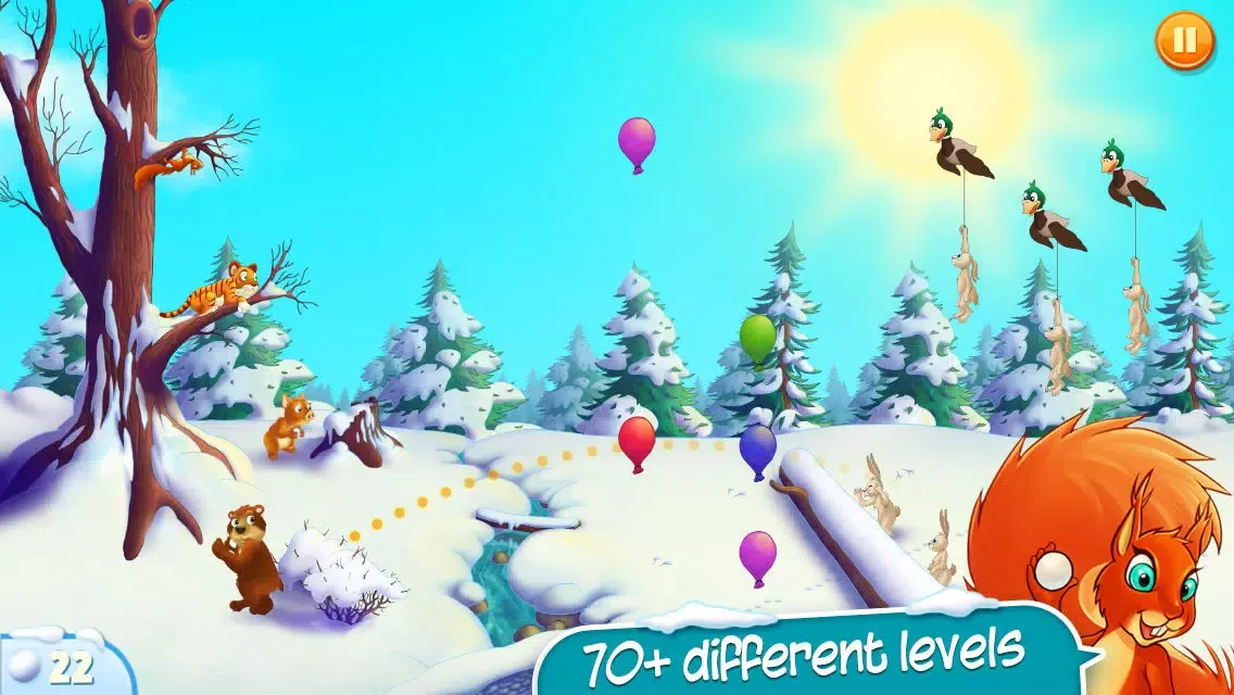 Pato & Friends Snowball Fight Screenshots