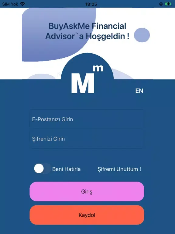 BuyAskMe Financial Advisor iPad  स्क्रीनशॉट