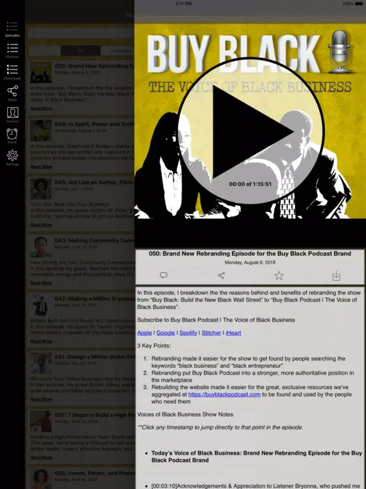 Captures d'écran de Buy Black | Business Voice iPad 