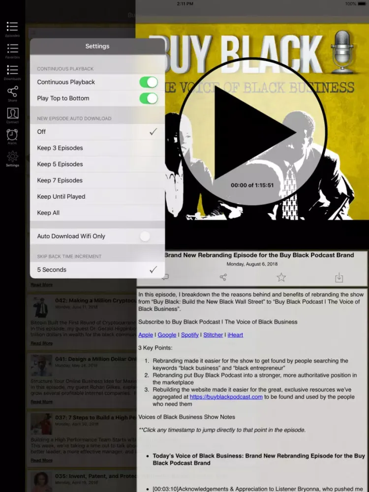 Captures d'écran de Buy Black | Business Voice iPad 