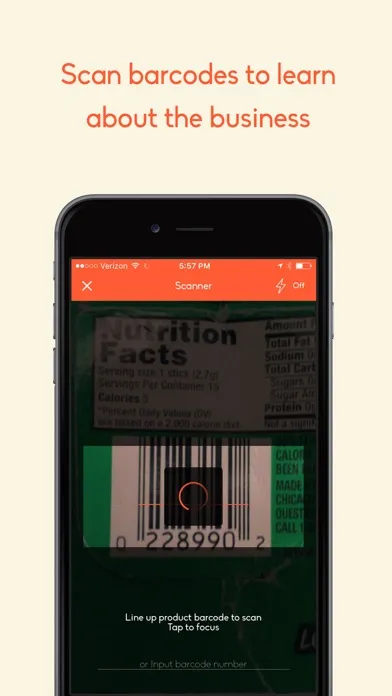 Скриншоты Buycott - Barcode Scanner & QR Bar Code Scanner