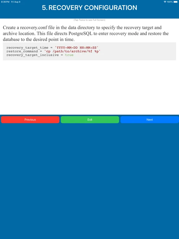 Скриншоты PostgresqlCertiQuestions iPad 