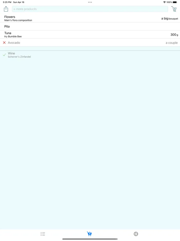 Buy easy - grocery list maker iPad  スクリーンショット