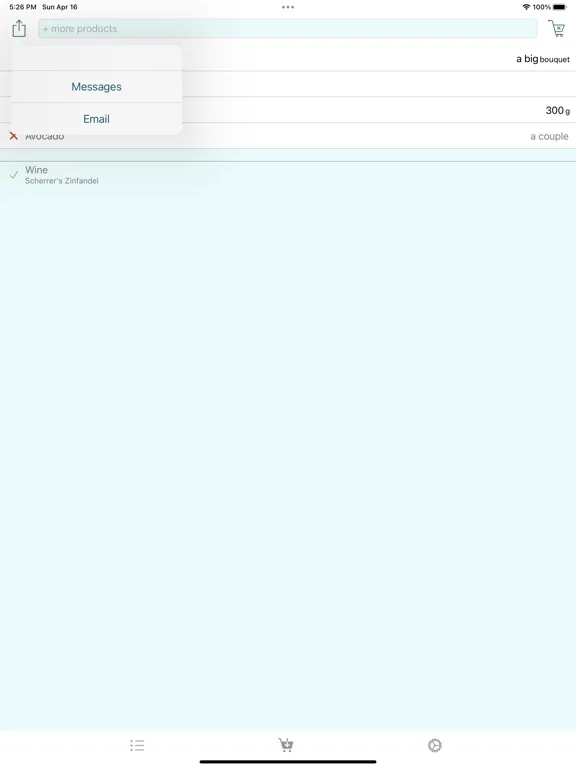Buy easy - grocery list maker iPad  スクリーンショット
