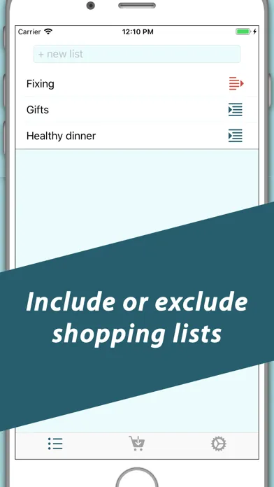 Buy easy - grocery list maker スクリーンショット