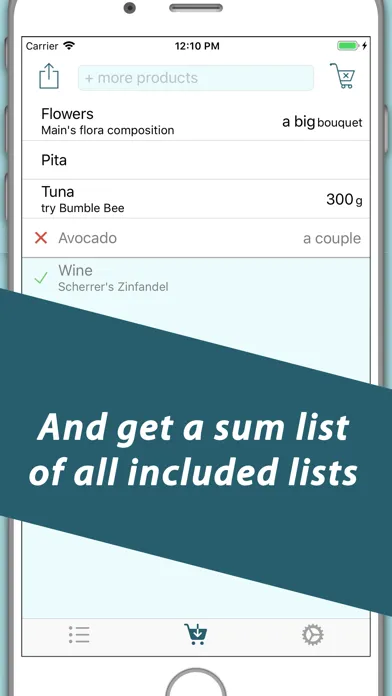 Buy easy - grocery list maker スクリーンショット