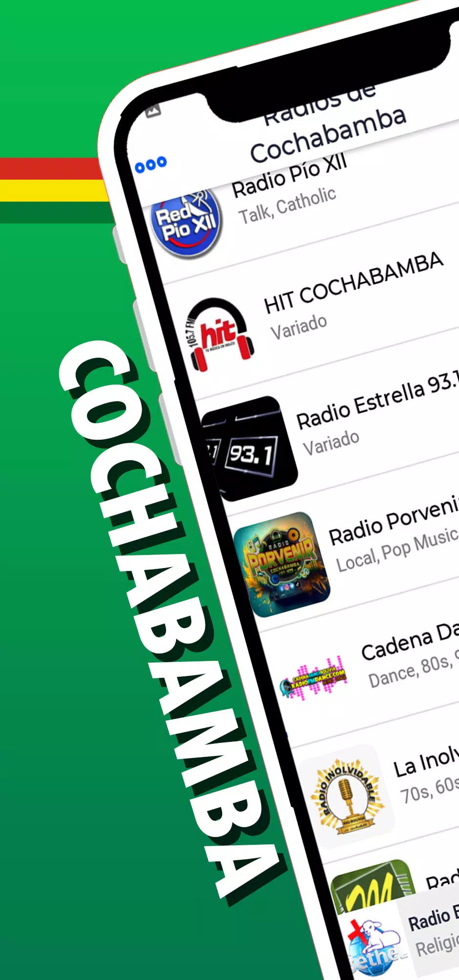 Radios de Cochabamba Bolivia Screenshots